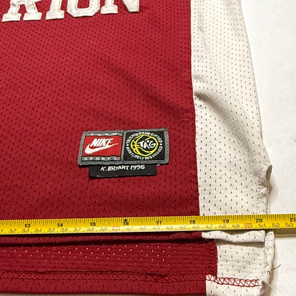 Nike Lower Merion Kobe Bryant 33 Basketball jersey size M - Picture 10 of 11